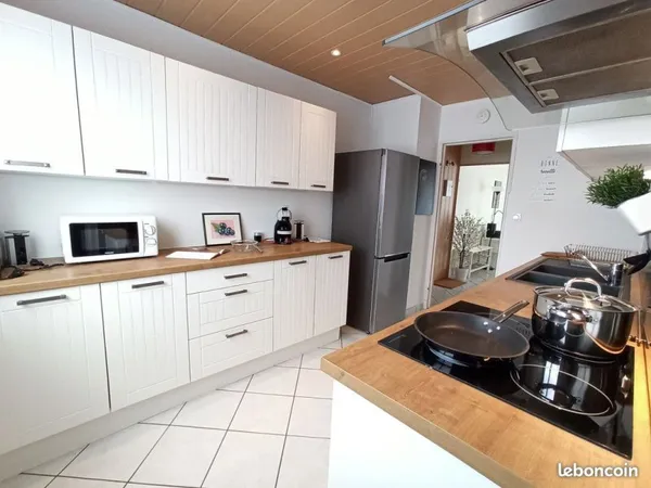 ✅ Colocation NANTES NEUVE 90m2 tout équipée - Une chambre libres - tram ligne 3 Beauséjour BUS C20 f