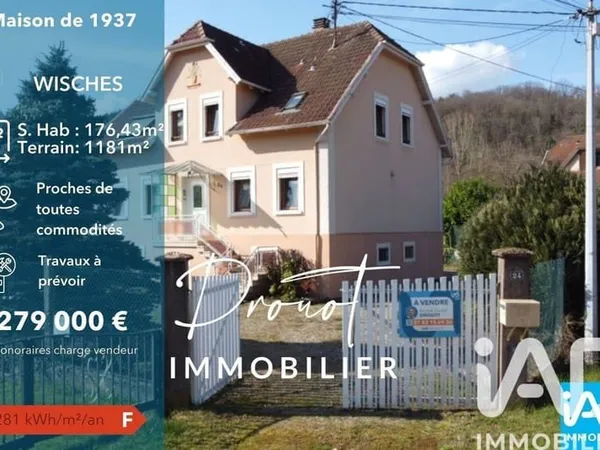 Maison 8 pièces 176 m²