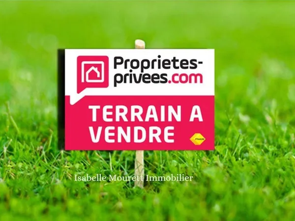 Terrain constructible 1000 m²