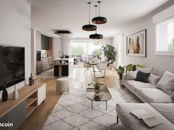 Appartement 2 pièces 51 m²