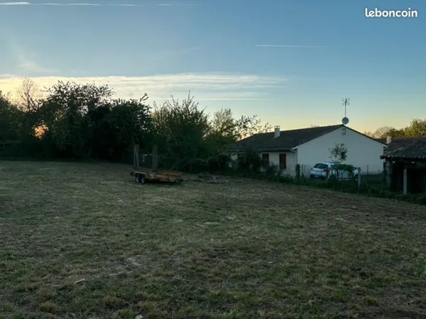 Terrain constructible 820m2