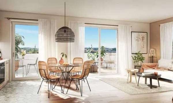 Appartement neuf T4 avec cave à Montpellier ZAC EUREKA
