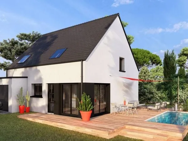 MAISON 4 CHAMBRES - LA CROIX-HELLÉAN
