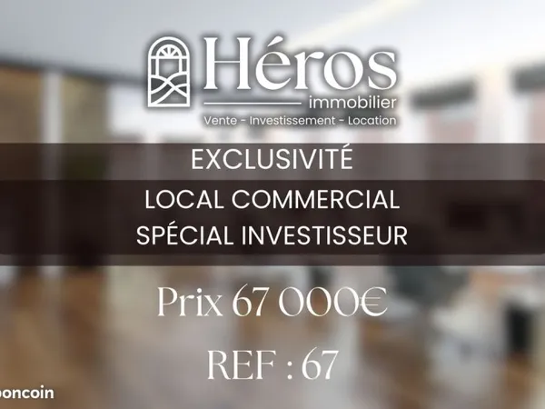 Local commercial 52 m² Rethel