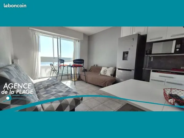 Appartement 1 pièce 19 m²