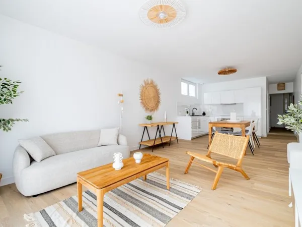 Situation privilégiée : T2 neuf de 56,5 m2 La Baule centre