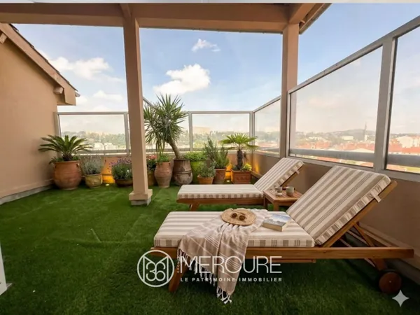 Duplex d'exception avec terrasses panoramiques - maison sur les