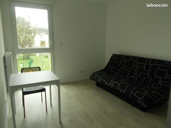 Studio 20 m2 meublé ensoleillé