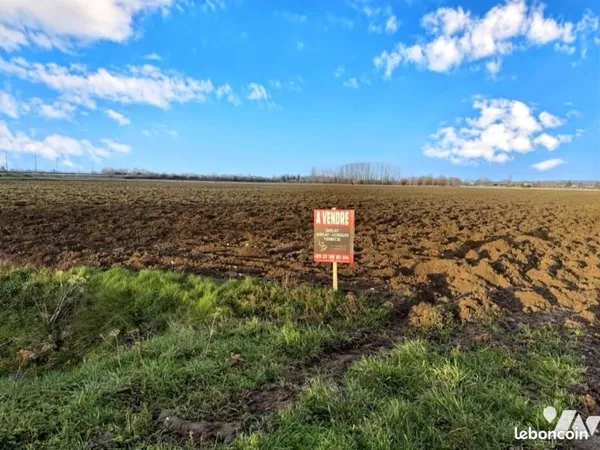 Terrain 1078 m² AIRE SUR LA LYS