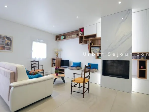 Appartement de 54 m² - 1 CH - terrasse, jardin, parking - Lyon 7 Garibaldi