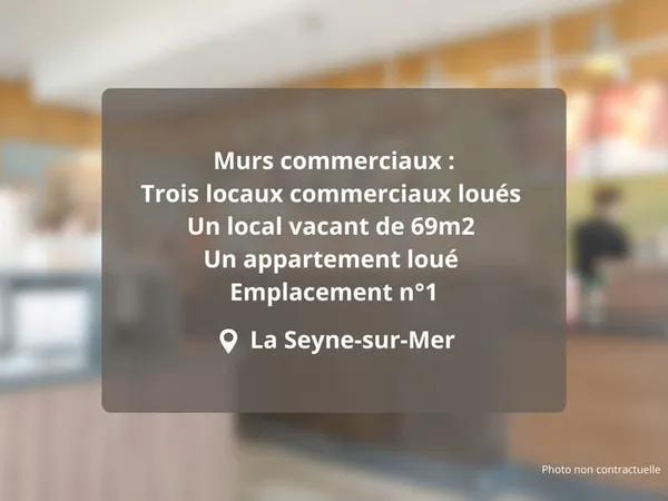 MURS COMMERCIAUX LA SEYNE-SUR-MER