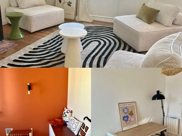 Appartement T3 meublé centre ville
