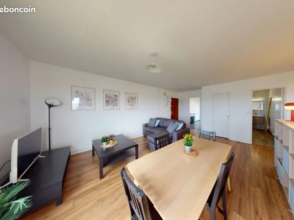 T2 61,40 m² meublé - Hyper centre Reims