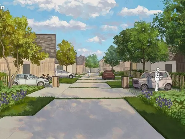 Terrain libre de constructeur 352 m² (Haut d'Aignac)