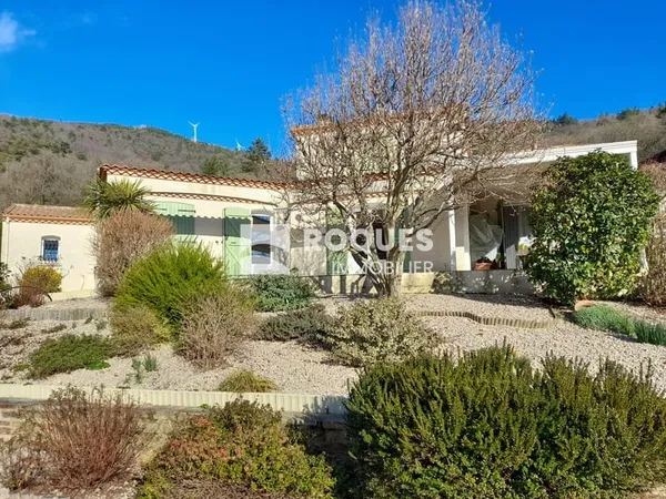 A Vendre à Camplong 34260, villa 4 chambres, avec piscine ,