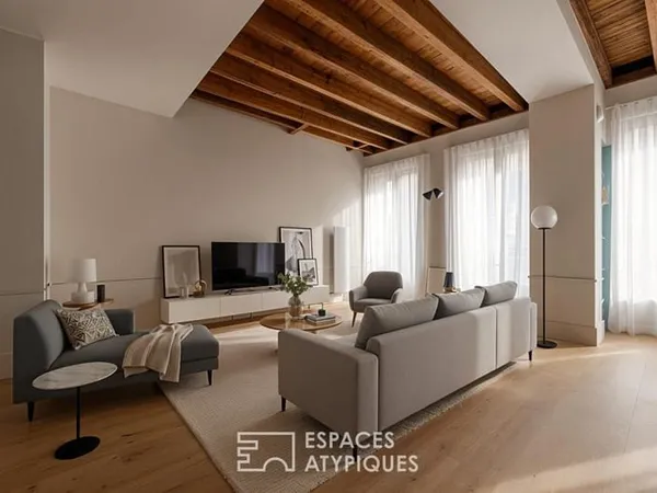 Appartement de charme esprit loft