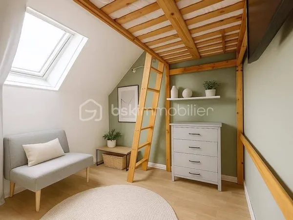 Appartement 1 pièce 6 m²