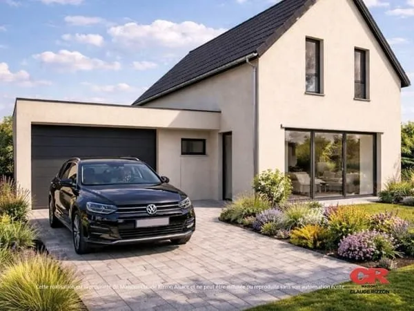 Maison neuve 4 pièces avec garage à Schwindratzheim