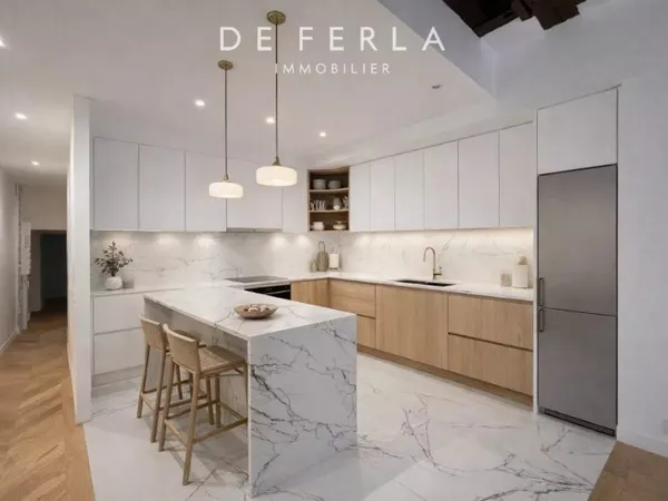 Paris 1er - 3 pièces rénové - 61m2 - 2 chambres