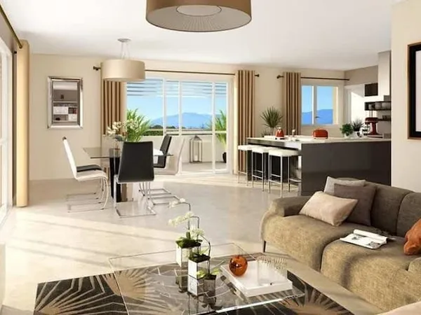 Appartement 3 pièces 65 m²