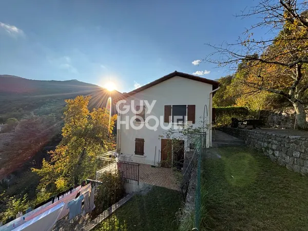 Maison individuelle avec vue panoramique à Burzet (Ardèche) 5 pièce(s) 96 m2