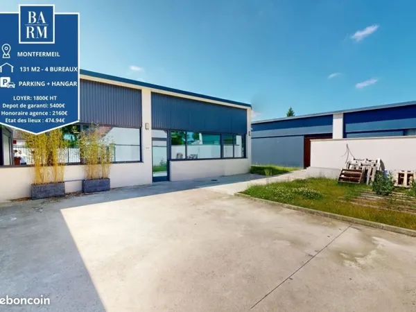 Bureaux 132 m² Montfermeil
