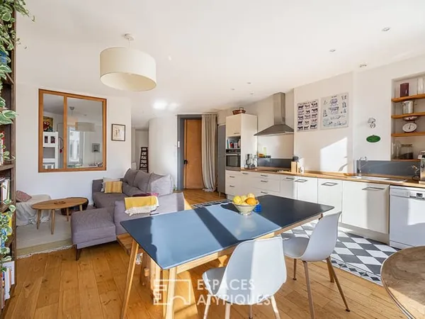 Appartement ancien à la rénovation contemporaine