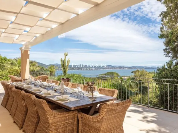Villa récente à la location - Gassin -Vue mer