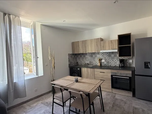 Appartement - RDC - 31,89 m2 - 2 pièces - Meublé