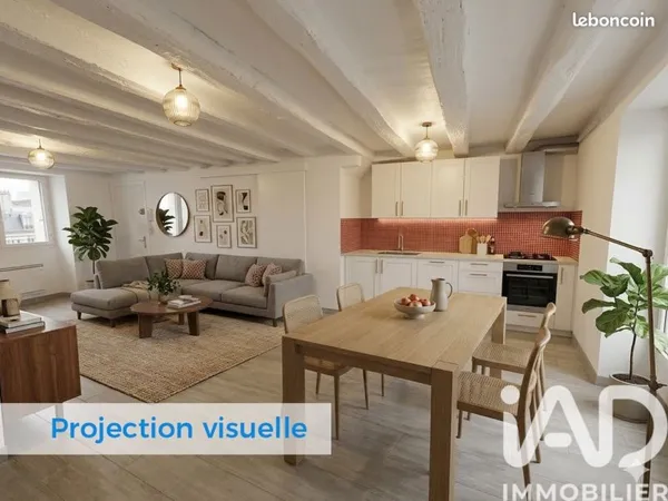 Appartement 4 pièces 61 m²
