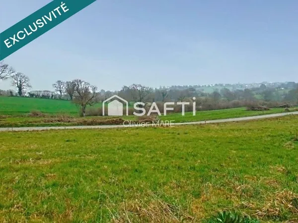 Terrain à bâtir de 688 m², viabilisé, à 7 kms de Flers
