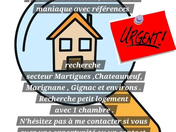 Dame retraitée cherche logement