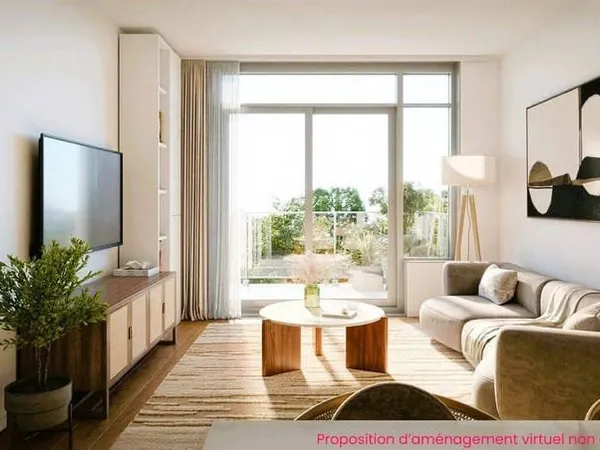 Appartement 2 pièces 38 m²