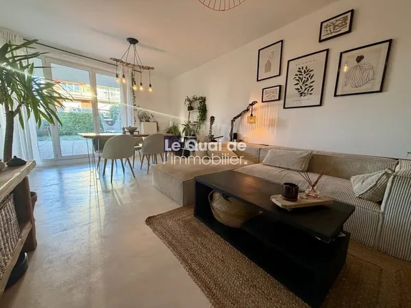 Saint-Martin-d'Hères - Centre - T3 de 69 m² avec jardin pr