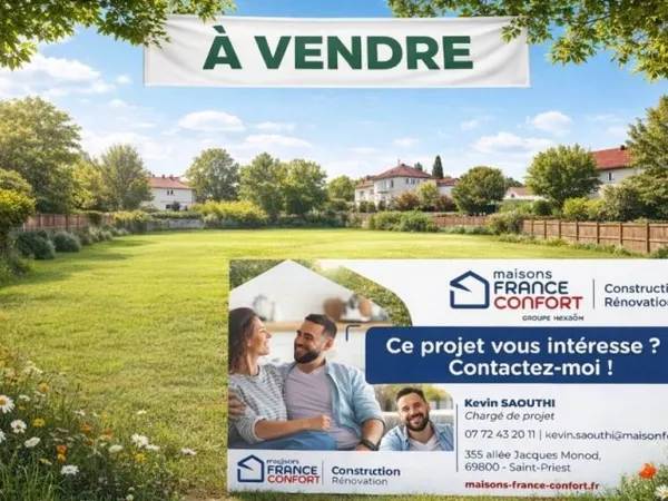 Terrain 800 m²