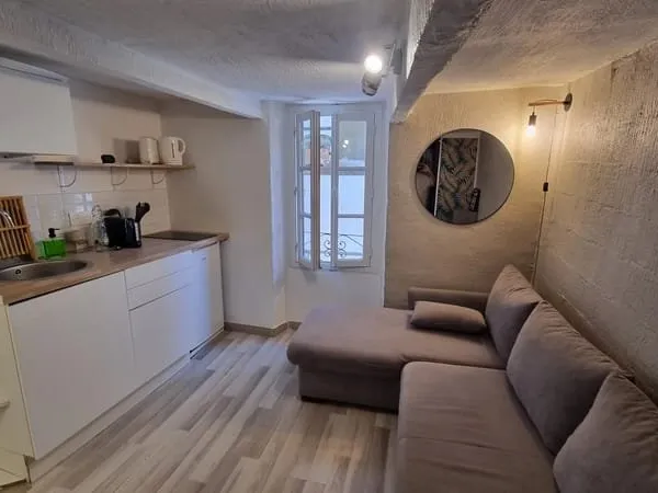 Studio meublé de 14m² au vieux nice
