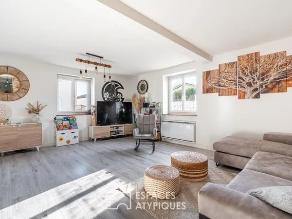 Appartement au coeur d'un village chargé d'histoire