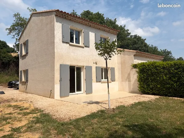 3 chambres, jardin, terrasse, calme, vue, rien à prévoir