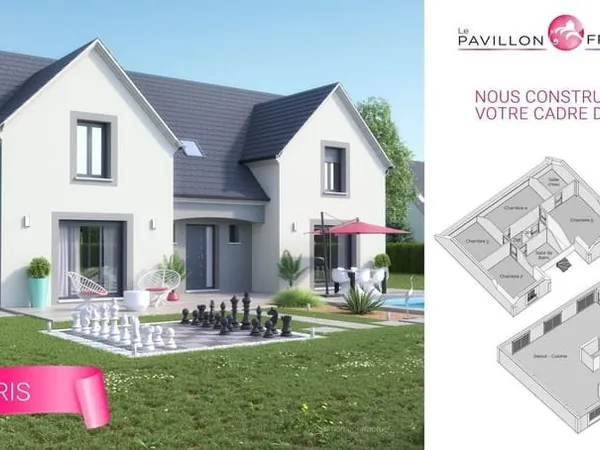 Projet de construction d'une maison 180 m² avec terrain à MELUN (77)