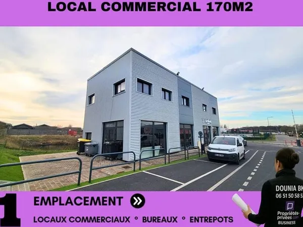 LOCAL COMMERCIAL NEUF 170 M2 ZONE COMMERCIALE SAINT-MAXIMIN / CREIL