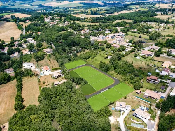 Terrain en lotissement 645 m²