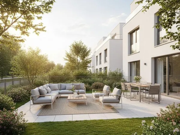 Bien Rare - 4 pièces avec 143 m² de jardins - Exposition Sud-Ouest - À 15 min du RER A - Parking