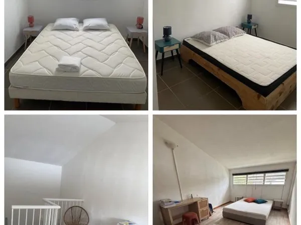 Appartement T3 bis meublé de 74m2, avec citerne - Dugazon Abymes