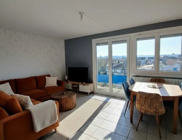 F3- Rue Louis BARTHOU - ST MAX - NON MEUBLE