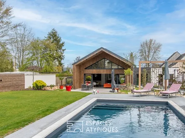Sublime maison contemporaine avec piscine