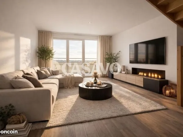 Duplex 5 pièces 111 m²
