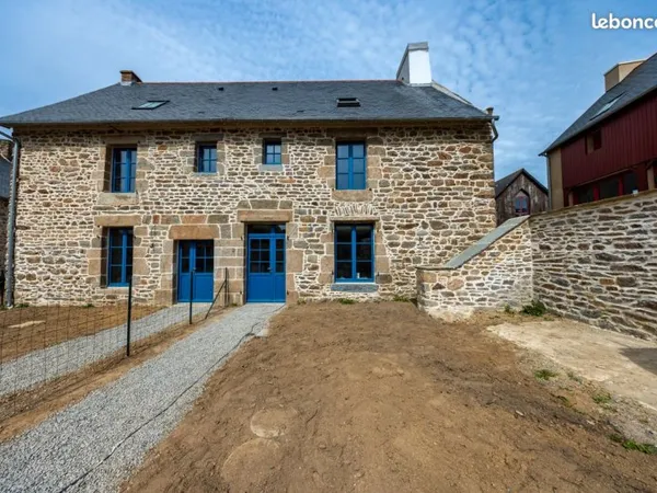 Maison en pierre rénovée Saint-Suliac