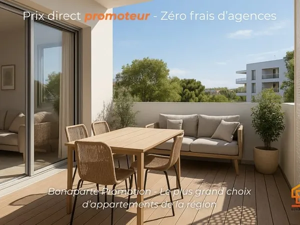 Appartement 3 pièces 60 m²