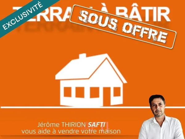 Beau terrain à bâtir