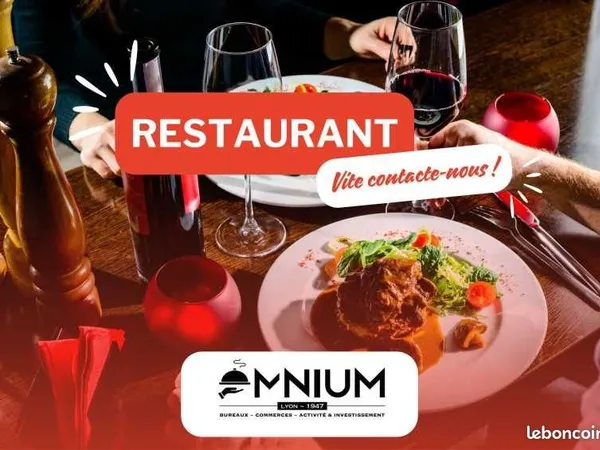 Fonds de commerce restaurant 79 m²